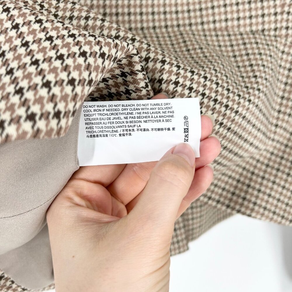 NWT Theory Utility Riding Jacket in Pattern Knit Multi - Picture 9 of 10